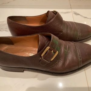 Ferragamo Men's shoes with side buckle  9 US